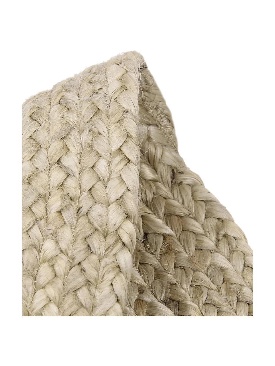 Westwing Collection Runder Jute-Teppich Sharmila, handgefertigt, Ø 100 cm (Größe XS) 7 Westwing Collection Runder Jute-Teppich Sharmila, handgefertigt, Ø 100 cm (Größe XS) – Bild 5