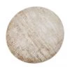 Runder Vintage Teppich Cordoba in Beigetönen, schimmernd, Ø 200 cm (Größe L)Nur noch wenige verfügbar -Teppiche Verkaufsgeschäft Runder Vintage Teppich Cordoba in Beigetonen schimmernd
