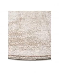 Westwing Collection Runder Viskoseteppich Jane in Beige, handgewebt, Ø 120 cm (Größe S) 12 Westwing Collection Runder Viskoseteppich Jane in Beige, handgewebt, Ø 120 cm (Größe S) -Teppiche Verkaufsgeschäft Runder Viskoseteppich Jane in Beige handgewebt 4