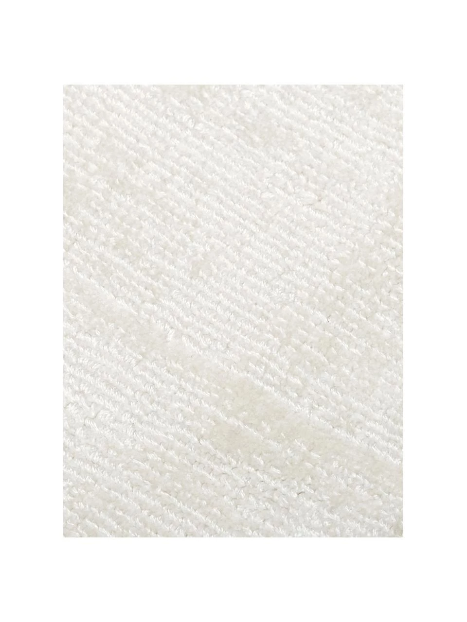 Westwing Collection Runder Viskoseteppich Jane in Elfenbeinfarben, handgewebt, Ø 120 cm (Größe S) 5 Westwing Collection Runder Viskoseteppich Jane in Elfenbeinfarben, handgewebt, Ø 120 cm (Größe S) – Bild 3