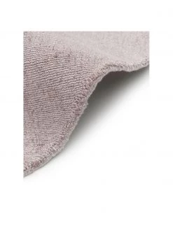 Westwing Collection Runder Viskoseteppich Jane in Flieder, handgewebt, Ø 115 cm (Größe S) -Teppiche Verkaufsgeschäft Runder Viskoseteppich Jane in Flieder handgewebt 4