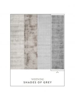 Westwing Collection Runder Viskoseteppich Jane in Grau, handgewebt, Ø 120 cm (Größe S) 13 Westwing Collection Runder Viskoseteppich Jane in Grau, handgewebt, Ø 120 cm (Größe S) -Teppiche Verkaufsgeschäft Runder Viskoseteppich Jane in Grau handgewebt 5