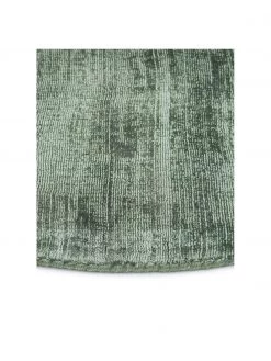 Westwing Collection Runder Viskoseteppich Jane in Grün, handgewebt, Ø 120 cm (Größe S) -Teppiche Verkaufsgeschäft Runder Viskoseteppich Jane in Grun handgewebt 4