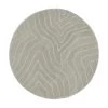 Westwing Collection Runder Wollteppich Aaron in Hellgrau, handgetuftet, Ø 120 cm (Größe S) 2 Westwing Collection Runder Wollteppich Aaron in Hellgrau, handgetuftet, Ø 120 cm (Größe S) -Teppiche Verkaufsgeschäft Runder Wollteppich Aaron in Hellgrau handgetuftet