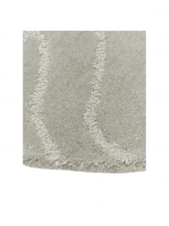 Westwing Collection Runder Wollteppich Aaron in Hellgrau, handgetuftet, Ø 120 cm (Größe S) 11 Westwing Collection Runder Wollteppich Aaron in Hellgrau, handgetuftet, Ø 120 cm (Größe S) -Teppiche Verkaufsgeschäft Runder Wollteppich Aaron in Hellgrau handgetuftet 3