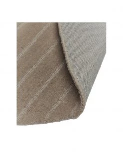 Westwing Collection Runder Wollteppich Aaron in Taupe, handgetuftet, Ø 120 cm (Größe S) -Teppiche Verkaufsgeschäft Runder Wollteppich Aaron in Taupe handgetuftet 4