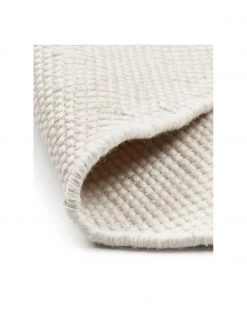 Westwing Collection Runder Wollteppich Amaro in Creme, handgewebt, Ø 140 cm (Grösse M) -Teppiche Verkaufsgeschäft Runder Wollteppich Amaro in Creme handgewebt 5