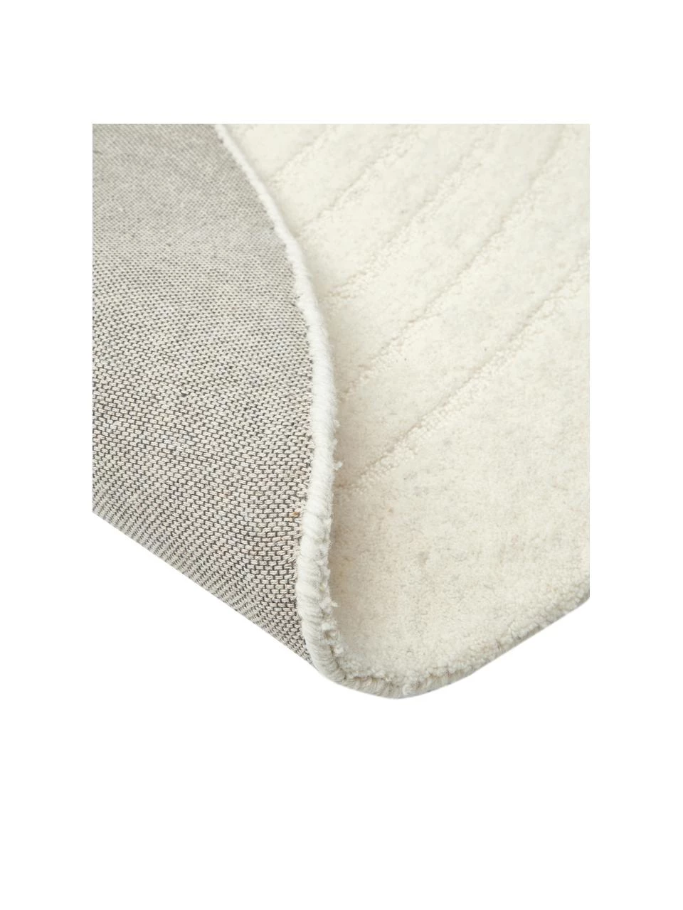 Westwing Collection Runder Wollteppich Mason in Cremeweiß, handgetuftet, Ø 120 cm (Größe S) 7 Westwing Collection Runder Wollteppich Mason in Cremeweiß, handgetuftet, Ø 120 cm (Größe S) – Bild 5