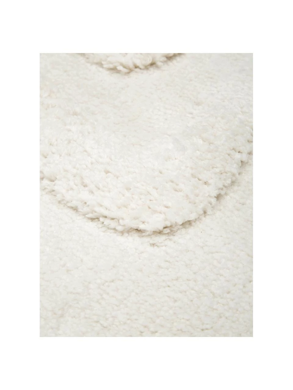 Westwing Collection Runder flauschiger Hochflorteppich Magda mit erhabener Hoch-Tief-Struktur, Ø 120 cm (Größe S) 6 Westwing Collection Runder flauschiger Hochflorteppich Magda mit erhabener Hoch-Tief-Struktur, Ø 120 cm (Größe S) – Bild 4