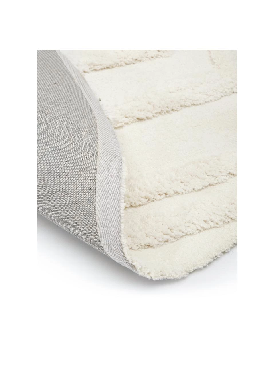 Westwing Collection Runder flauschiger Hochflorteppich Magda mit erhabener Hoch-Tief-Struktur, Ø 120 cm (Größe S) 7 Westwing Collection Runder flauschiger Hochflorteppich Magda mit erhabener Hoch-Tief-Struktur, Ø 120 cm (Größe S) – Bild 5