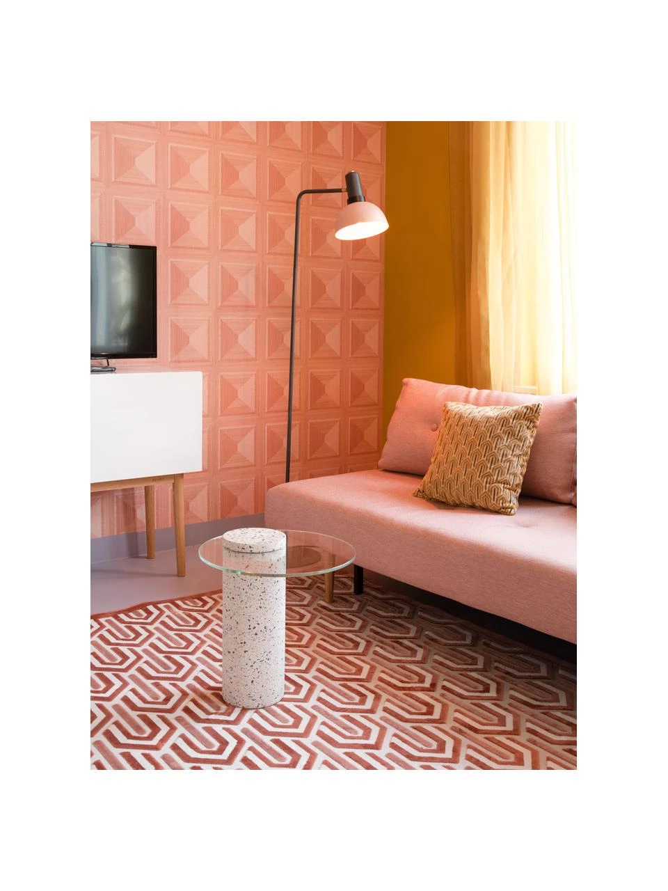 Zuiver Teppich Beverly im Retro Style mit Hoch-Tief-Struktur, B 170 x L 240 cm (Größe M) 4 Zuiver Teppich Beverly im Retro Style mit Hoch-Tief-Struktur, B 170 x L 240 cm (Größe M) – Bild 2