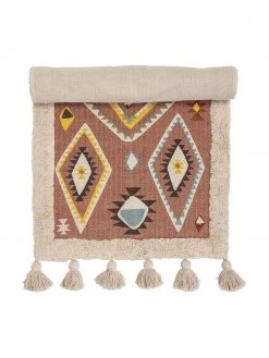 Bloomingville mini Teppich Boho, B 70 x L 120 cm (Größe XS)