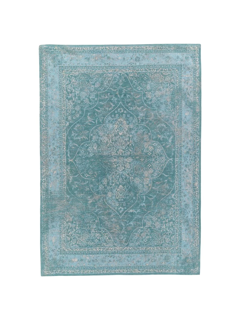 The Rugworks Vintage Chenilleteppich Palermo in Türkis, B 160 x L 230 cm (Größe M) 3 The Rugworks Vintage Chenilleteppich Palermo in Türkis, B 160 x L 230 cm (Größe M)