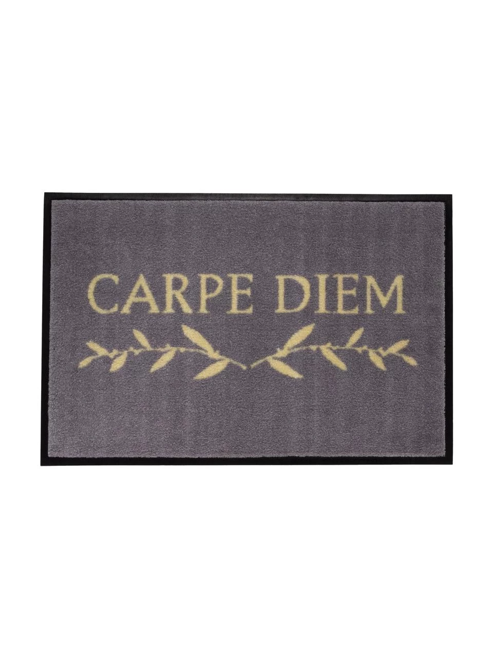 GiftCompany Waschbare Polyamid-Fußmatte Carpe Diem, B 50 x L 75 cm 3 GiftCompany Waschbare Polyamid-Fußmatte Carpe Diem, B 50 x L 75 cm