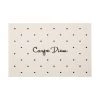 GiftCompany Waschbare Polyamid-Fußmatte Carpe Diem, B 50 x L 75 cm -Teppiche Verkaufsgeschäft Waschbare Polyamid Fussmatte Carpe Diem