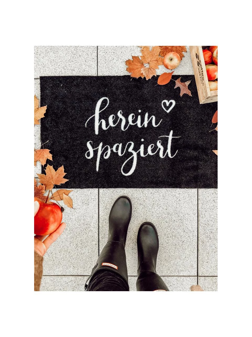 Eulenschnitt Waschbare Polyamid-Fußmatte Hereinspaziert, B 45 x L 75 cm 4 Eulenschnitt Waschbare Polyamid-Fußmatte Hereinspaziert, B 45 x L 75 cm – Bild 2