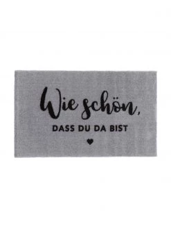 Teppiche Verkaufsgeschäft 9 Eulenschnitt Waschbare Polyamid-Fußmatte Wie Schön, B 45 x L 75 cm