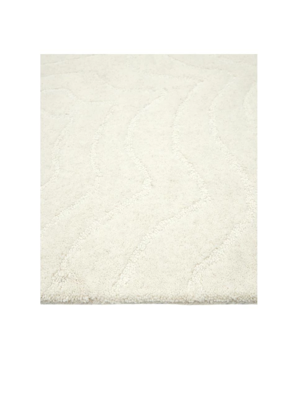 Westwing Collection Wollläufer Aaron in Cremeweiß, handgetuftet, B 80 x L 300 cm 7 Westwing Collection Wollläufer Aaron in Cremeweiß, handgetuftet, B 80 x L 300 cm – Bild 5