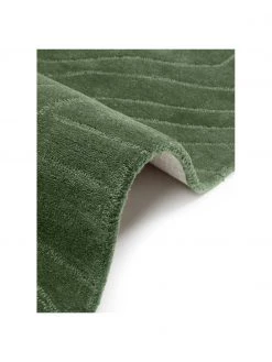 Westwing Collection Wollteppich Aaron in Dunkelgr&uuml;n, handgetuftet, B 80 x L 150 cm (Größe XS)Nur noch 1 Artikel verfügbar -Teppiche Verkaufsgeschäft Wollteppich Aaron in Dunkelgrun handgetuftet 5