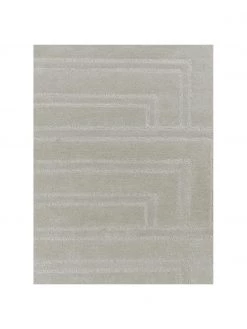 Westwing Collection Wollteppich Alan in Hellgrau, handgetuftet, B 80 x L 150 cm (Größe XS) -Teppiche Verkaufsgeschäft Wollteppich Alan in Hellgrau handgetuftet 3