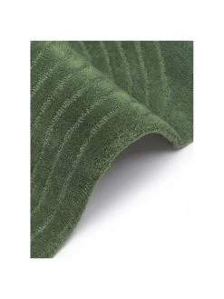 Westwing Collection Wollteppich Mason in Dunkelgrün, handgetuftet, B 80 x L 150 cm (Größe XS) -Teppiche Verkaufsgeschäft Wollteppich Mason in Dunkelgrun handgetuftet 5