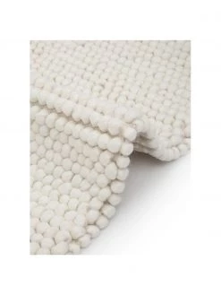 Westwing Collection Wollteppich Pebble in Cremeweiß, B 80 x L 150 cm (Größe XS) -Teppiche Verkaufsgeschäft Wollteppich Pebble in Cremeweiss 5